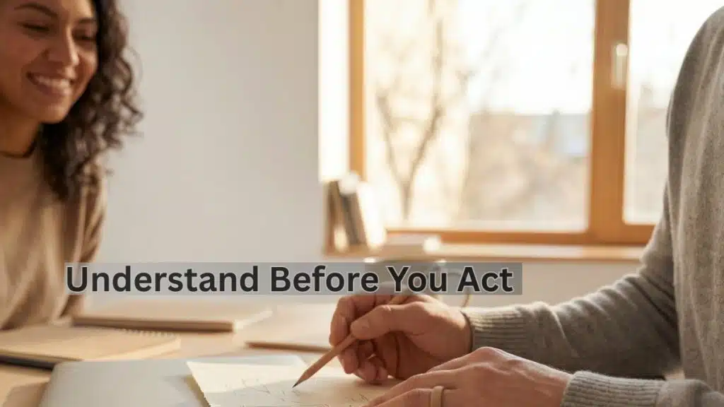 Borrower feeling relieved after understanding why their mortgage was declined