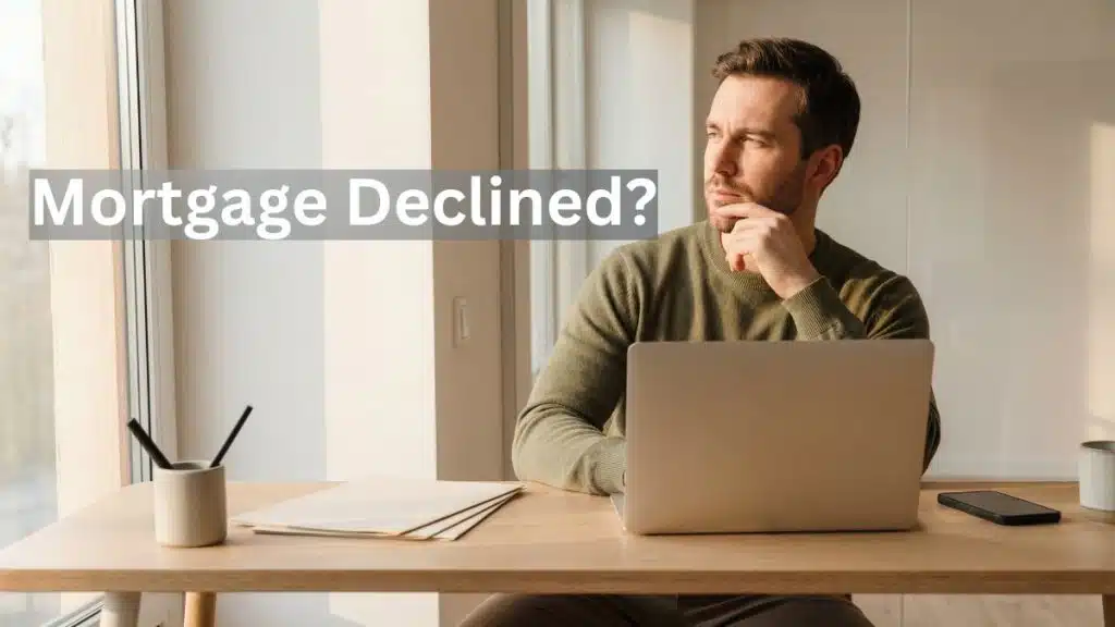 Person considering next steps after mortgage decline NZ