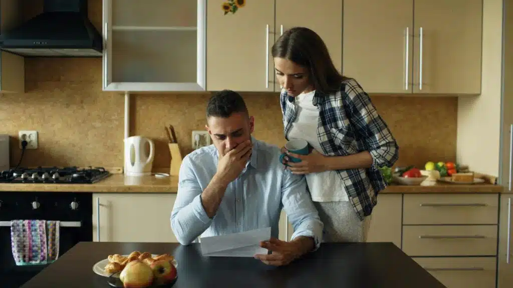 The borrower is interpreting lender language and trying to work out what stage they are at